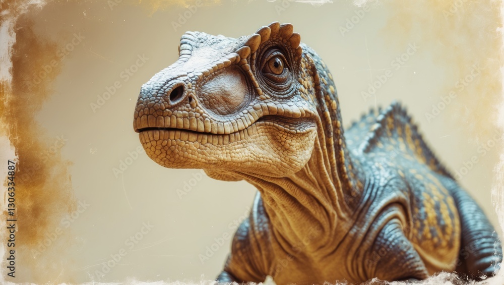 illustration of a dinosaur Image depicting a Thescelosaurus illustration of a dinosaur Image depicting a Thescelosaurus