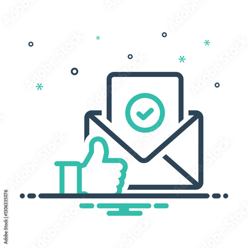 Mix icon for confirmation