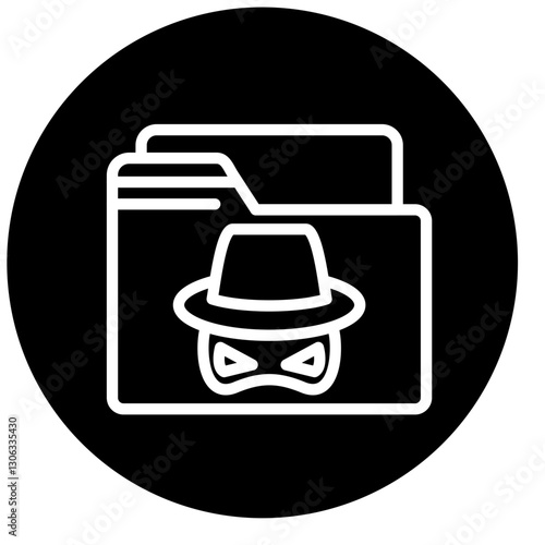 Vector Design Dark Web Icon Style