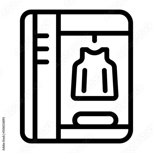 This Locker Room icon is suitable for Basketball, Sport Event, etc