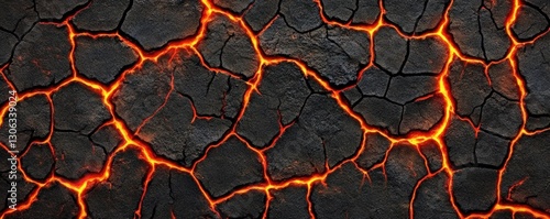 Lava texture fire background rock volcano magma molten hell hot flow flame pattern seamless. Earth lava crack volcanic texture ground fire burn explosion stone liquid black red inferno planet relief
