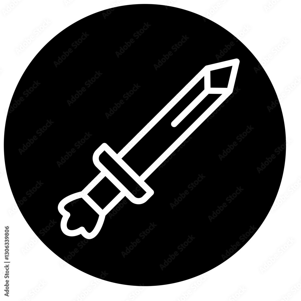Vector Design Sword Icon Style Vector Design Sword Icon Style