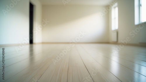 Wallpaper Mural Empty space featuring laminate flooring and light-colored walls Torontodigital.ca