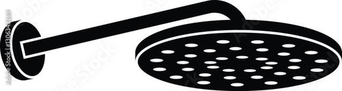 Shower head vector outline