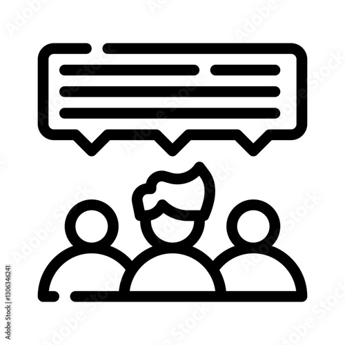 group chat line icon