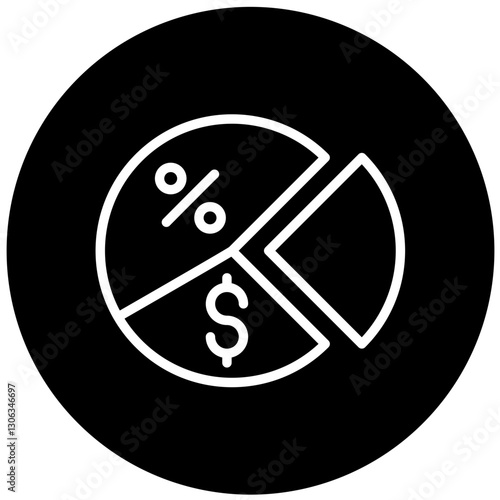 Dividends Vector Design Icon Style