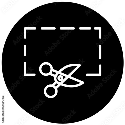 Coupon Cutter Vector Design Icon Style