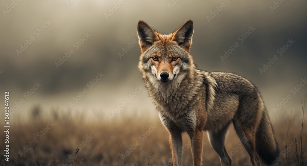 The coyote, a canine species indigenous to North America, is smaller than its close relatives, the wolf and the eastern and red wolves. The coyote, a canine species indigenous to North America, is smaller than its close relatives, the wolf and the eastern and red wolves.