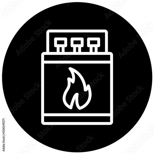Matchbox Vector Design Icon Style