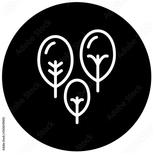 Spinach Vector Design Icon Style