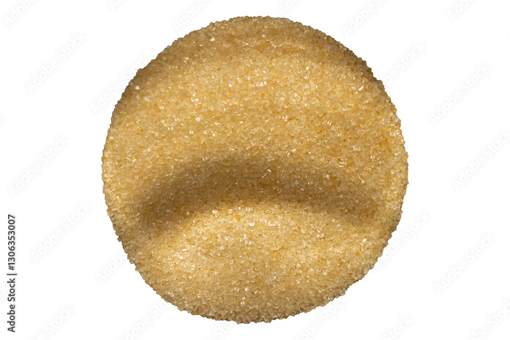 Granulated Sugar Pile Isolated on Transparent Background for Creative Project. Granulated Sugar Pile Isolated on Transparent Background for Creative Project.