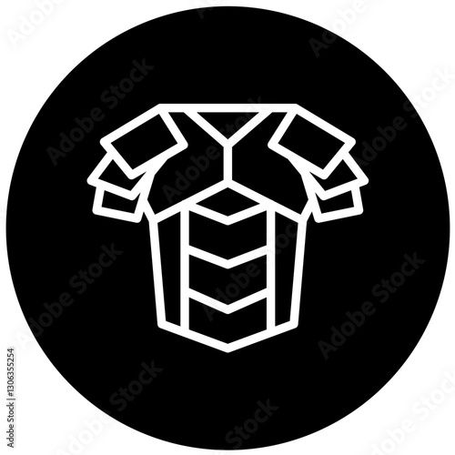 Vector Design Armor Icon Style