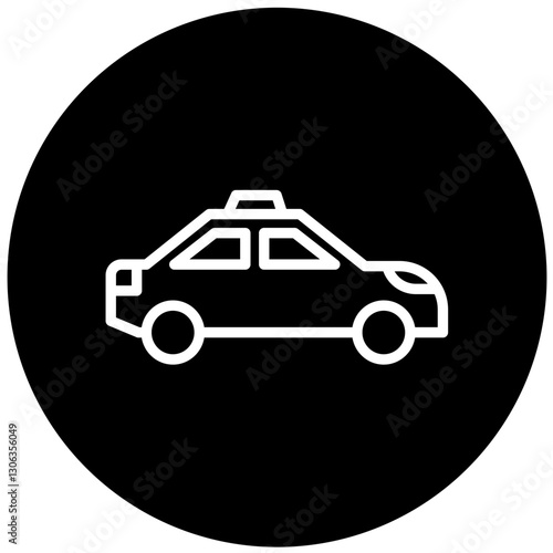 Vector Design Taxi Icon Style