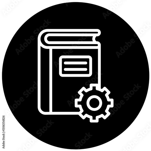 Vector Design Literary Theory Icon Style