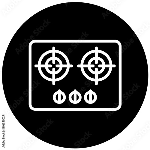 Vector Design Gas Stove Icon Style