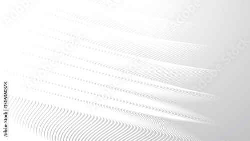 Grey abstract with wave stripes background for backdrop