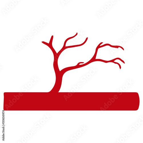vessel growth regeneration colored icon