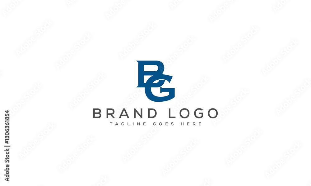 Creative BG logo for Branding and Startups. Creative BG logo for Branding and Startups.