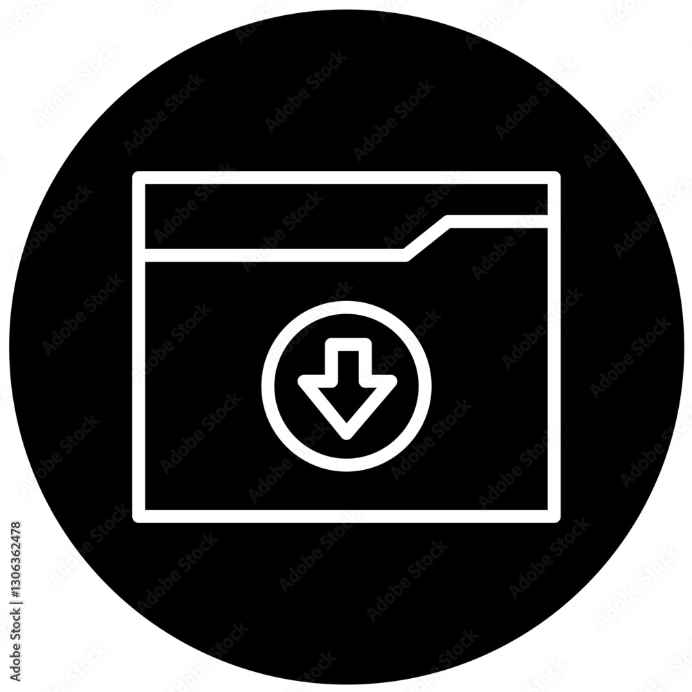 Vector Design Download Icon Style Vector Design Download Icon Style