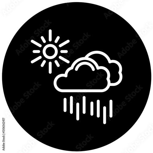 Vector Design Drizzle Icon Style