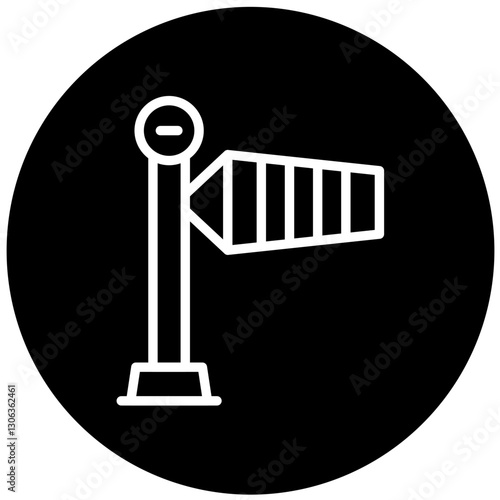 Vector Design Windsock Icon Style
