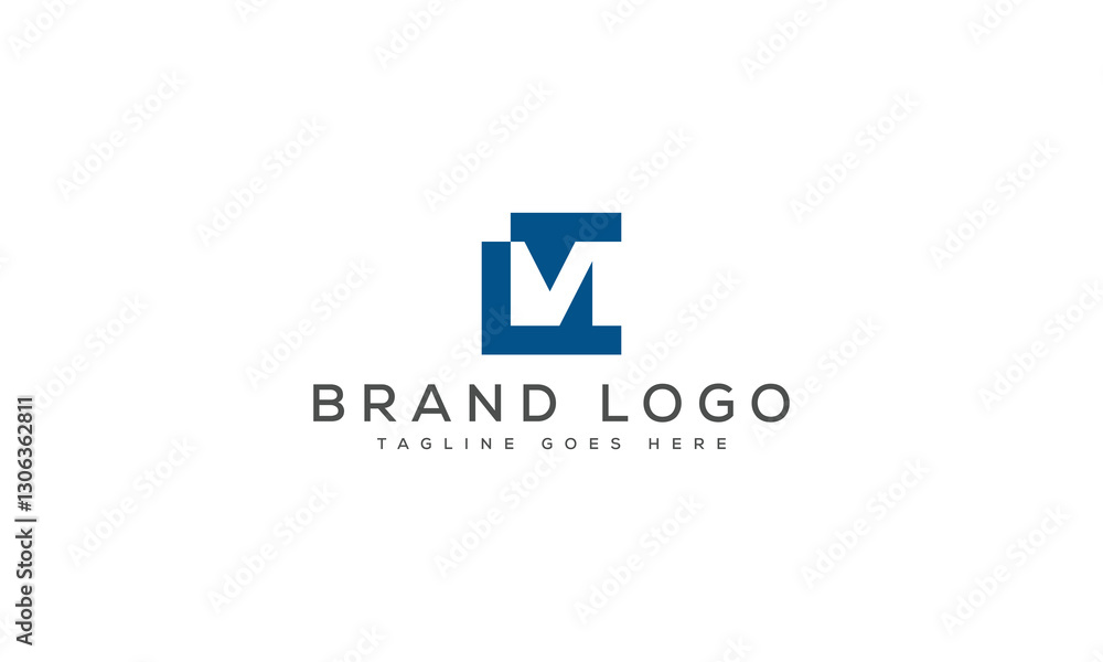 letter LM logo design vector template design for brand. letter LM logo design vector template design for brand.