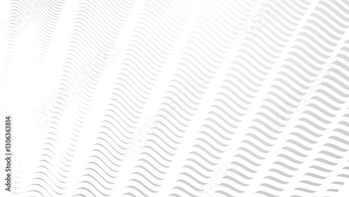 Grey abstract with wave stripes background for backdrop