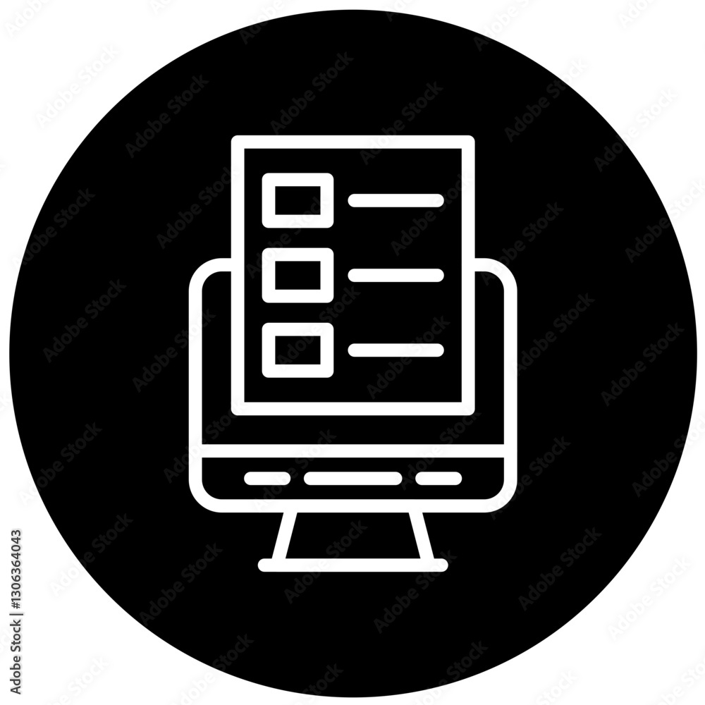 Vector Design Subscription Model Icon Style Vector Design Subscription Model Icon Style
