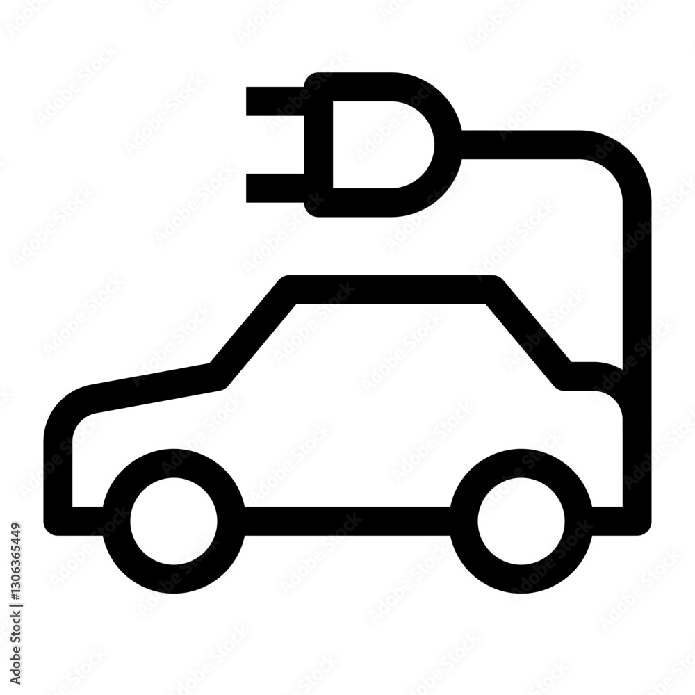 nature and ecology thin icon nature and ecology thin icon