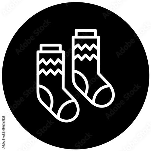 Vector Design Socks Icon Style