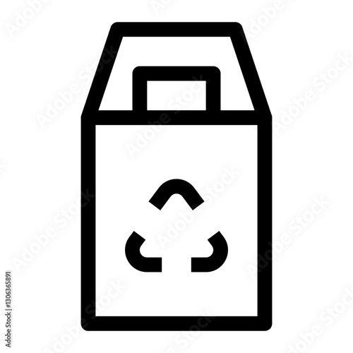 nature and ecology thin icon