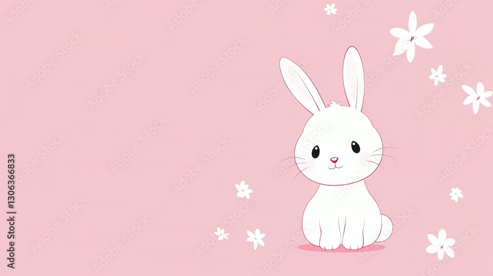 designing a website for a pet-related business or curating social media content,this simple and cute rabbit background adds a touch of whimsy and warmth designing a website for a pet-related business or curating social media content,this simple and cute rabbit background adds a touch of whimsy and warmth