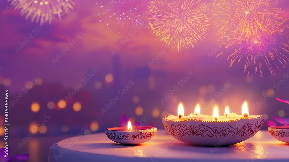Banner design for diwali festival and podium,Diwali light decoration candle with fireworks,Stage,Product display Showcase design sparkle background,Deepavali,Dipavali,3D podium illustration. Banner design for diwali festival and podium,Diwali light decoration candle with fireworks,Stage,Product display Showcase design sparkle background,Deepavali,Dipavali,3D podium illustration.
