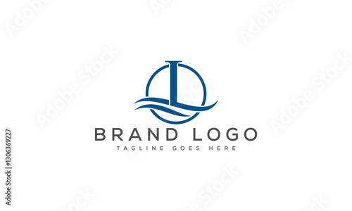 letter L logo design vector template design for brand.