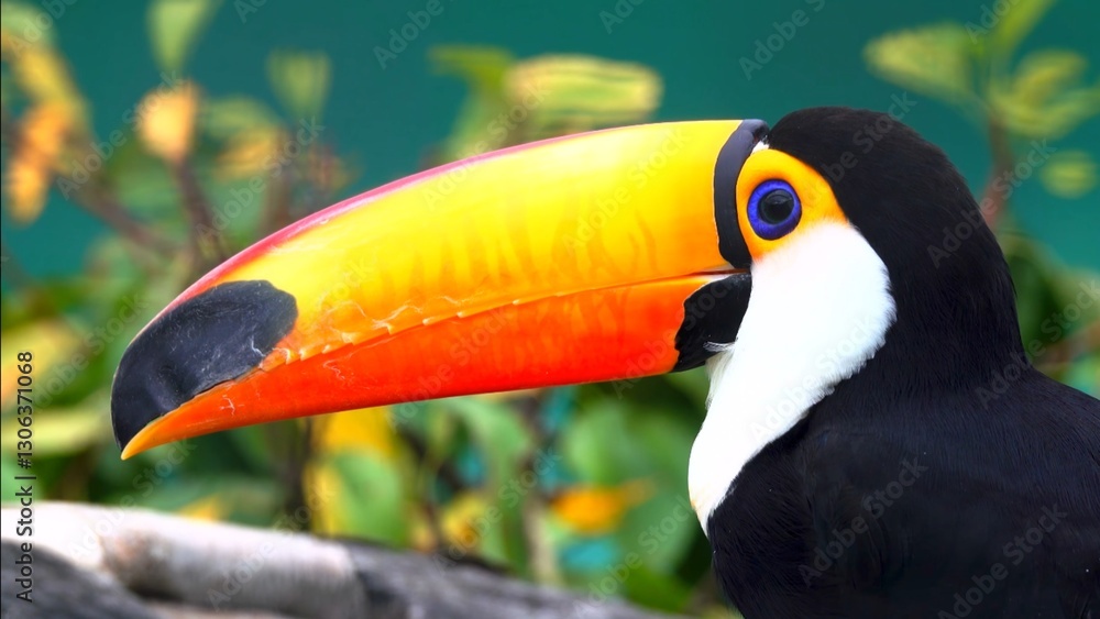 Obraz premium Beautiful Bird with Large beak