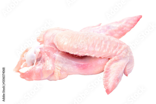 Obraz na płótnie Chicken wings isolated w salonie
