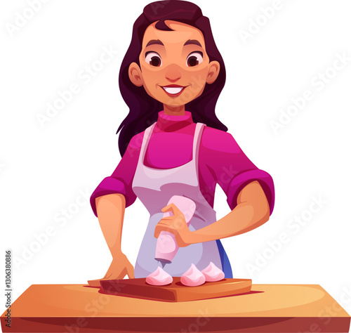 Mother Cooking