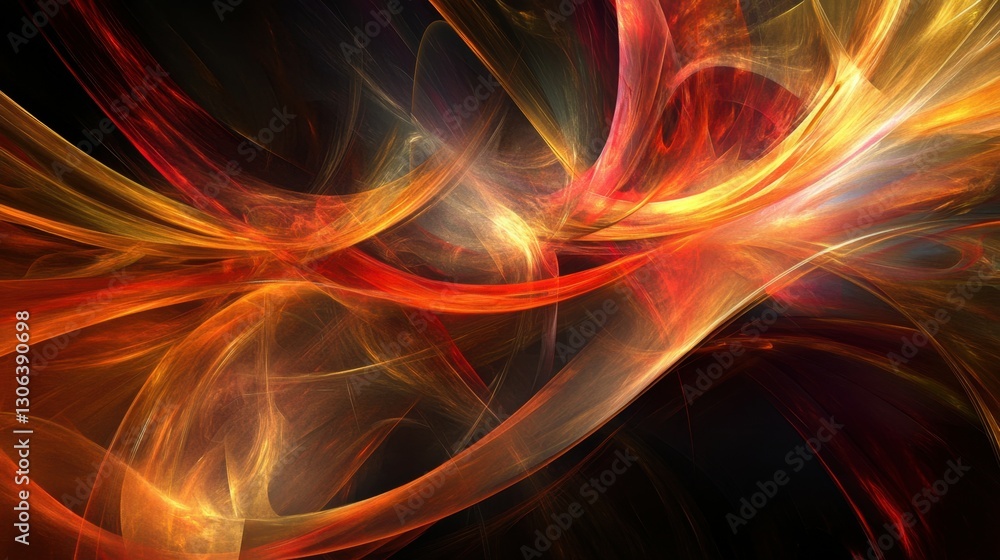 An abstract representation of light streaks, conveying motion and energy. An abstract representation of light streaks, conveying motion and energy.
