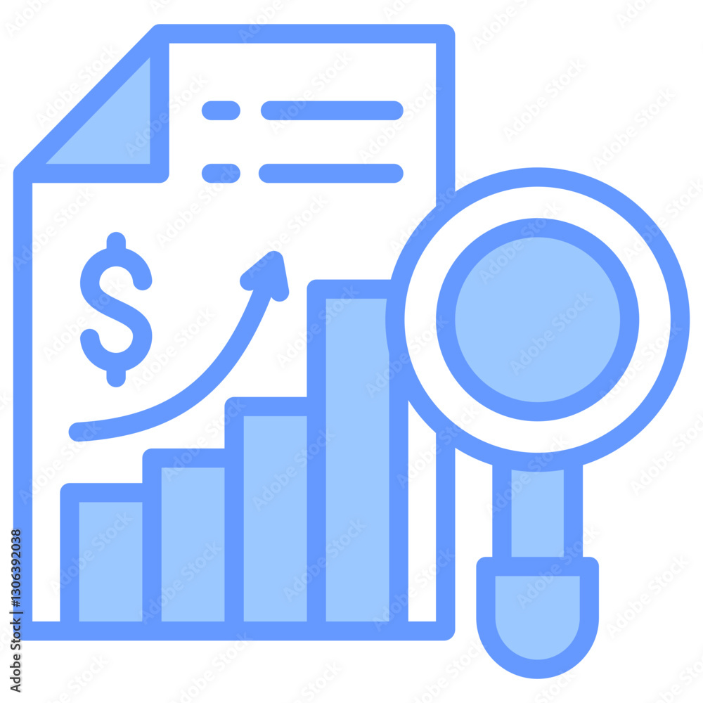 Report Analysis Icon Report Analysis Icon