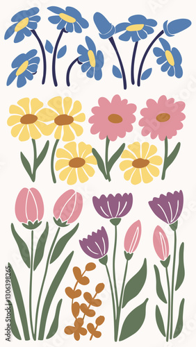 Wallpaper Mural floral element Torontodigital.ca