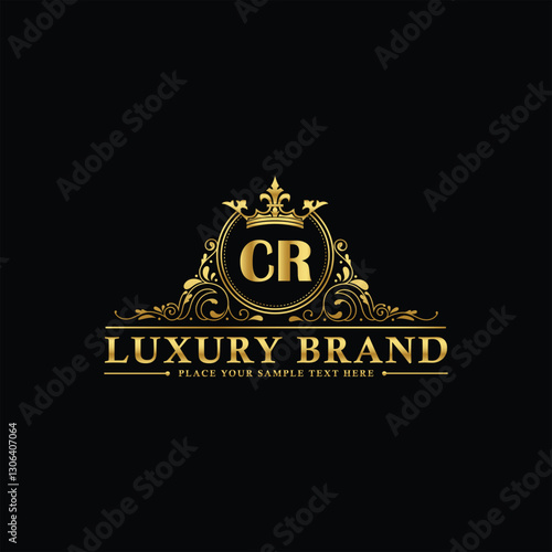 CR creative luxury Logo