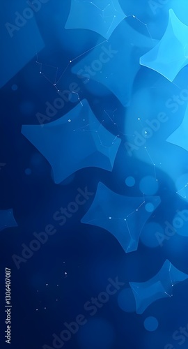 Wallpaper Mural abstract blue background Torontodigital.ca