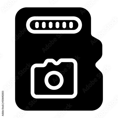 memory card Solid icon