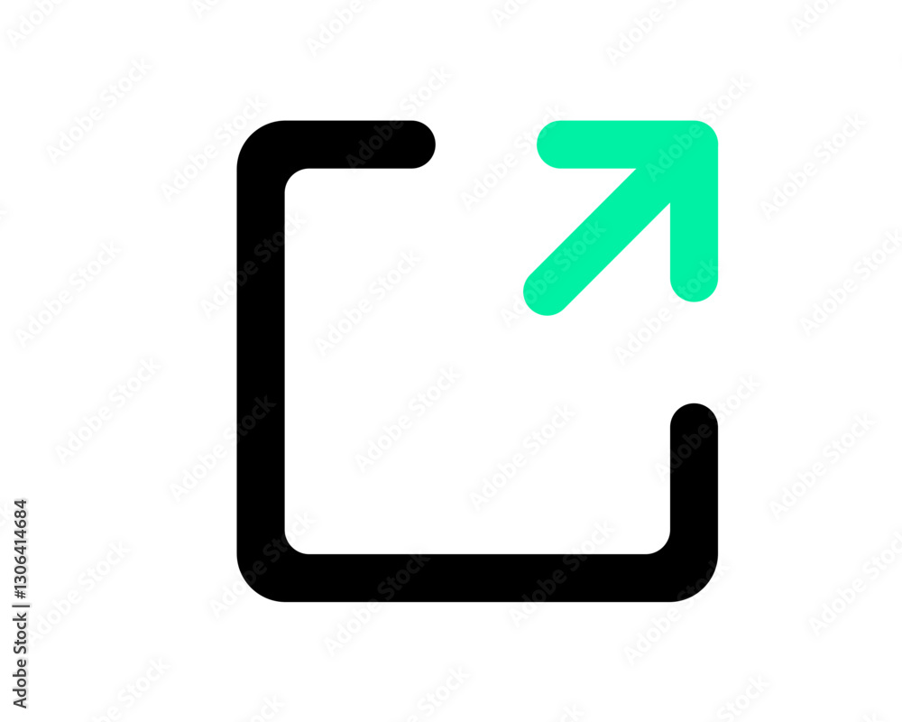 Multicolor black and green icon pack Multicolor black and green icon pack