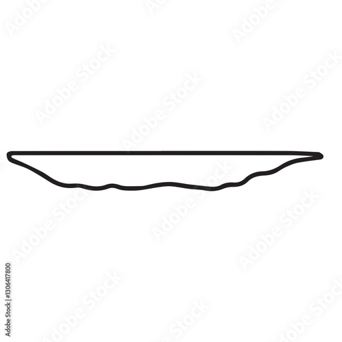 Arterial fat line icon