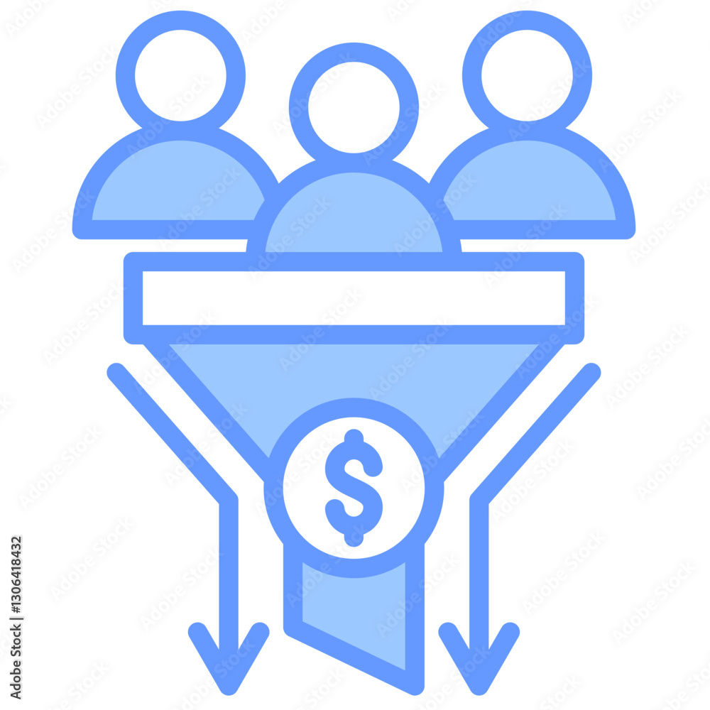 Sales Funnel Icon