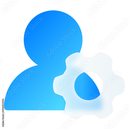 User Data E-Commerce Glassmorphism UI Icon Sign and Symbol Design Illustrator Png Svg