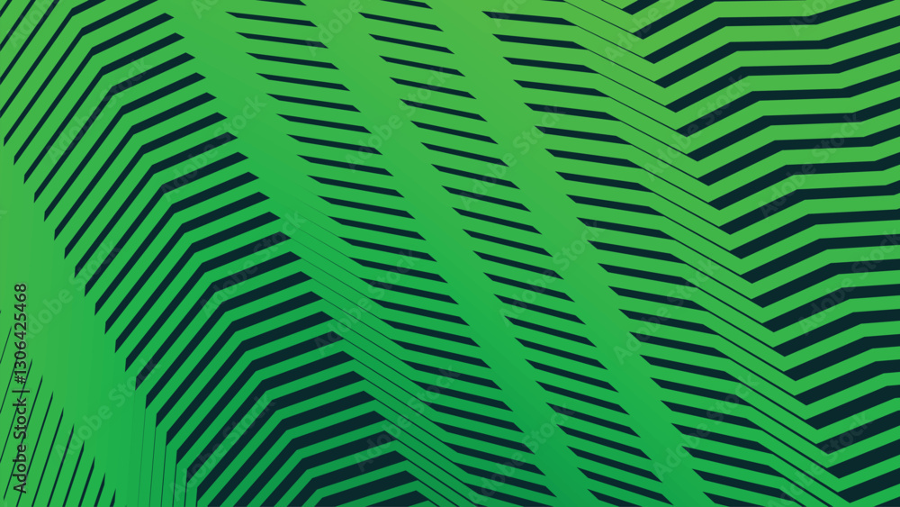 Green stripes zig zag lines abstract background for backdrop Green stripes zig zag lines abstract background for backdrop