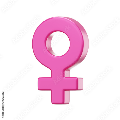 Women's International Day 3D Illustration