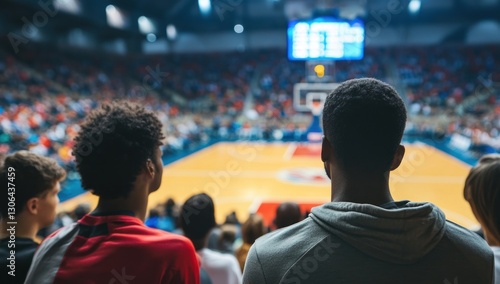 Basketball Game Spectators: A Night of Thrilling Competition